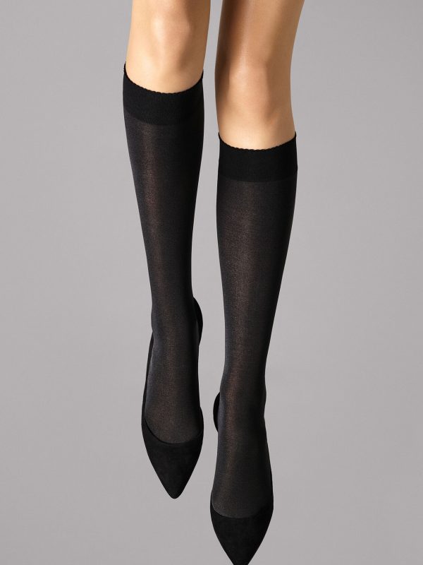 Wolford Velvet De Luxe 50 Knee-Highs